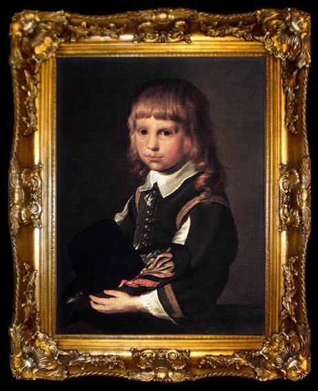 framed  CODDE, Pieter Portrait of a Child dfg, ta009-2